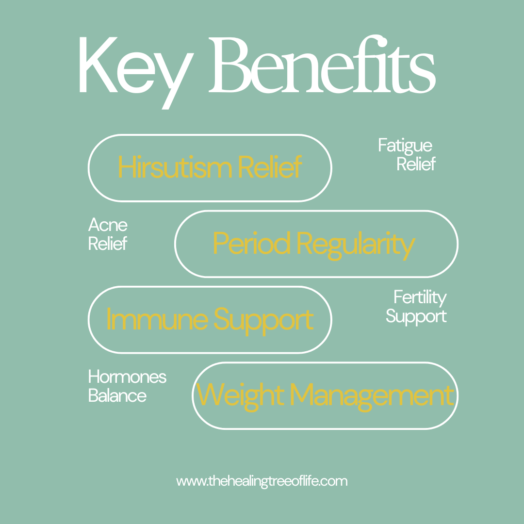 PCOS Tea Benefits- THE HEALING TREE OF LIFE