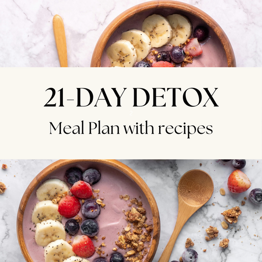 21-Day Detox Meal Plan with recipes by the Healing Tree of Life