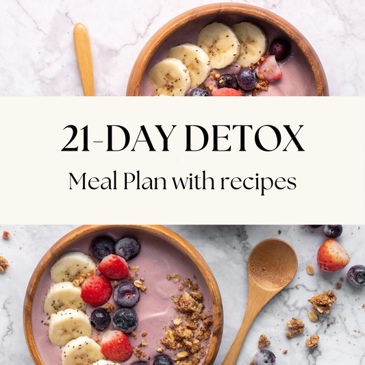 21-day detox meal plan with recipes  | The Healing Tree of Life