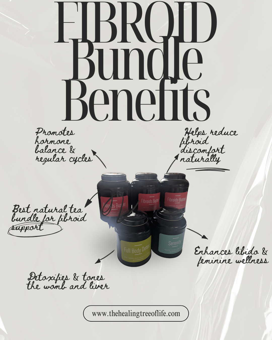 Fibroid Tea Bundle - THE HEALING TREE OF LIFE