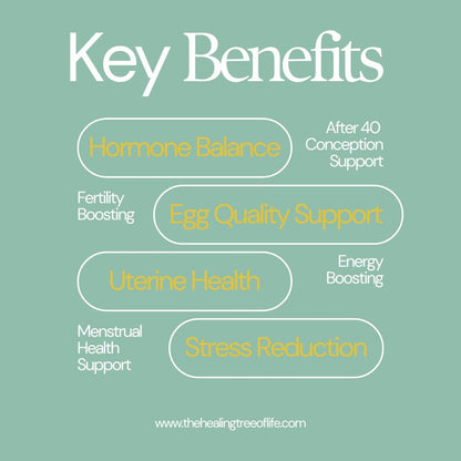 مجموعة هدايا شاي الخصوبة للنساء من فيرتيليتي أفتر 40™